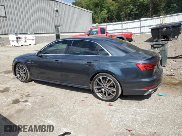 ✅ 2018 Audi S4 Prestige • VIN: WAUC4AF46JA001485 • Lot: 68178603. Wystawiony na Copart z przebiegiem 38 726 mil. Bezpłatny archiwum sprzedaży aukcyjnych z USA i szczegółowy raport historii pojazdu na DreamBid. Zdjęcie 2.