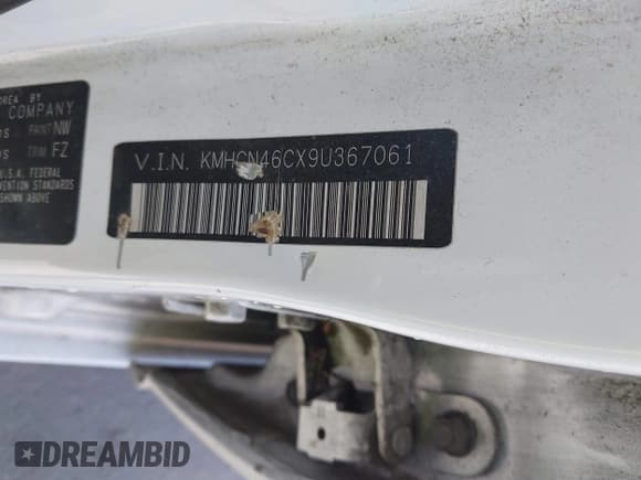 ✅ 2009 Hyundai Accent Auto GLS • VIN: KMHCN46CX9U367061 • Лот: 42354049. Опубликован ранее на IAAI с пробегом 173 546 миль. Бесплатный доступ к архиву аукционных продаж из США и подробный отчёт об истории автомобиля на DreamBid. Изображение 9.