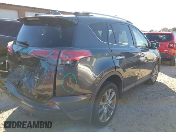 ✅ 2016 Toyota RAV4 Limited • VIN: JTMDFREVXGJ061661 • Lot: 43673113. Listed on IAAI with 150,235 mi. Free auction sales archive from the USA and detailed vehicle history report at DreamBid. Image 4.