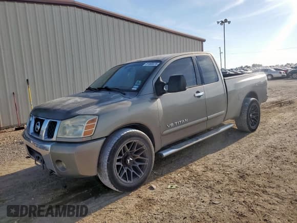 ✅ 2007 Nissan Titan SE • VIN: 1N6BA06A07N225843 • Lot: 81880475. Listed on Copart with 204,726 mi. Free auction sales archive from the USA and detailed vehicle history report at DreamBid. Image 1.