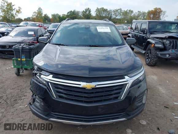 2022 Chevrolet Equinox LT с VIN 3GNAXUEV0NL150137, выставлен на аукционе IAAI как лот 43291318 с пробегом 49 434 миль миль и . История ставок и продаж доступна на DreamBid. Изображение 12.
