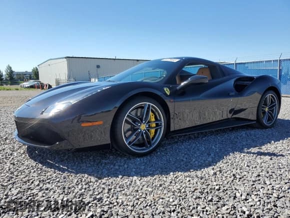 ✅ 2018 Ferrari 488 • VIN: ZFF80AMAXJ0237612 • Лот: 68225655. Опубликован ранее на Copart с пробегом 12 845 миль. Бесплатный доступ к архиву аукционных продаж из США и подробный отчёт об истории автомобиля на DreamBid. Изображение 1.
