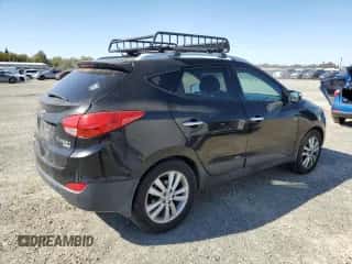 2012 Hyundai Tucson GLS with VIN KM8JU3AC8CU486424, listed as a Copart auction lot 85856845 with 213,973 mi miles and Clean title. Bid and sale history available at DreamBid. Image 3.