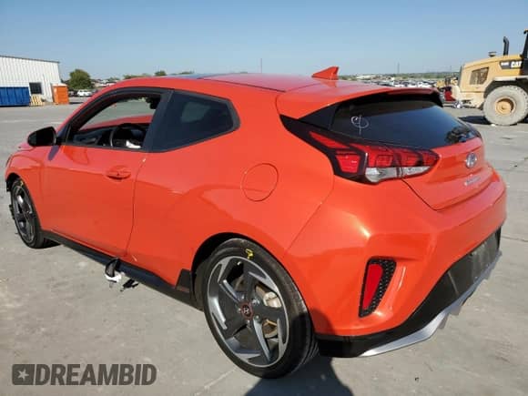 2020 Hyundai Veloster Turbo с VIN KMHTH6AB4LU030250, выставлен на аукционе Copart как лот 74720414 с пробегом 64 548 миль миль и Списание • Salvage title. История ставок и продаж доступна на DreamBid. Изображение 2.