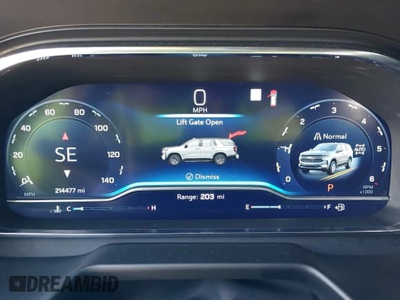 ✅ 2022 Chevrolet Suburban LT • VIN: 1GNSKCKD1NR192219 • Lot: 42829255. Listed on IAAI with 214,477 mi. Free auction sales archive from the USA and detailed vehicle history report at DreamBid. Image 7.