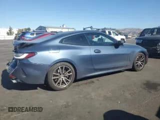 ✅ 2022 BMW 4 Series 430i • VIN: WBA53AP07NCK23955 • Лот: 82617045. Опубликован ранее на Copart с пробегом 41 125 миль. Бесплатный доступ к архиву аукционных продаж из США и подробный отчёт об истории автомобиля на DreamBid. Изображение 3.