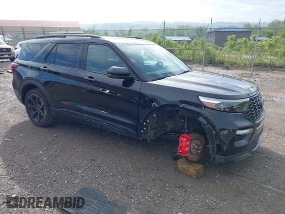 ✅ 2023 Ford Explorer ST • VIN: 1FM5K8GC1PGA21273 • Лот: 42265722. Опубликован ранее на IAAI с пробегом 18 074 миль. Бесплатный доступ к архиву аукционных продаж из США и подробный отчёт об истории автомобиля на DreamBid. Изображение 1.