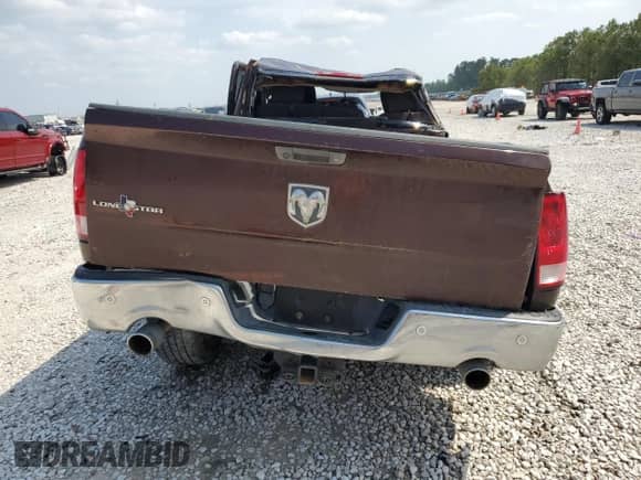 2015 Ram 1500 SLT with VIN 1C6RR6GT2FS613614, listed as a Copart auction lot 54654175 with 140,275 mi miles and Non repairable. Bid and sale history available at DreamBid. Image 6.