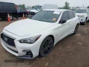 ✅ 2020 Infiniti Q50 Luxe • VIN: JN1EV7AR0LM255700 • Lot: 42351999. Listed on IAAI with 56,382 mi. Free auction sales archive from the USA and detailed vehicle history report at DreamBid. Image 2.