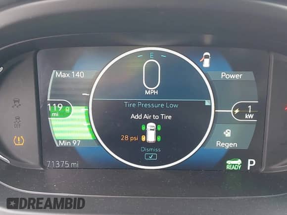 2017 Chevrolet Bolt EV Premier z VIN 1G1FX6S09H4175575, wystawiony jako IAAI lot #43382197 z przebiegiem 71 375 mil mil oraz . Historia ofert i sprzedaży dostępna na DreamBid. Obrazek 7.