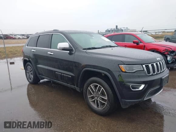 ✅ 2019 Jeep Grand Cherokee Limited • VIN: 1C4RJFBG5KC590411 • Lot: 43455582. Wystawiony na IAAI z przebiegiem 113 230 mil. Bezpłatny archiwum sprzedaży aukcyjnych z USA i szczegółowy raport historii pojazdu na DreamBid. Zdjęcie 1.