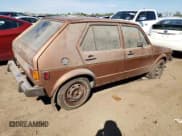 ✅ 1980 Volkswagen Rabbit • VIN: 17A0947753 • Lot: 51306594. Listed on Copart with 108,669 mi. Free auction sales archive from the USA and detailed vehicle history report at DreamBid. Image 3.
