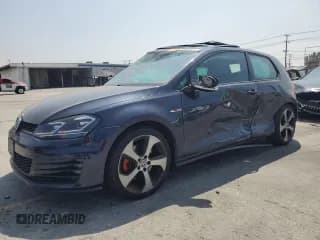 ✅ 2015 Volkswagen Golf GTI S • VIN: 3VWTT7AU7FM062206 • Lot: 58085615. Listed on Copart with Not provided. Free auction sales archive from the USA and detailed vehicle history report at DreamBid. Image 1.