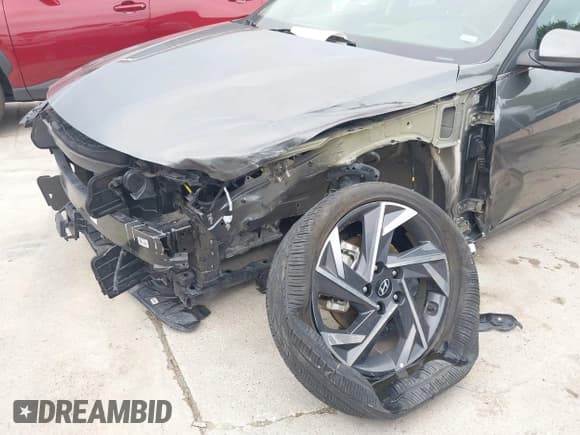 ✅ 2025 Hyundai Elantra SEL Convenience • VIN: KMHLS4DG5SU974859 • Lot: 43527412. Listed on IAAI with 18,439 mi. Free auction sales archive from the USA and detailed vehicle history report at DreamBid. Image 6.