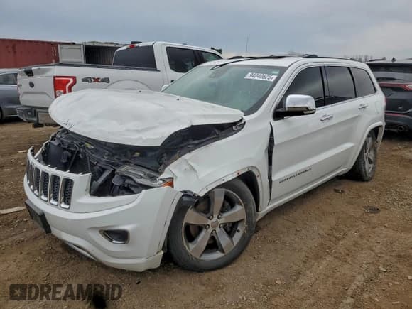 ✅ 2014 Jeep Grand Cherokee Overland • VIN: 1C4RJFCTXEC125705 • Lot: 94040625. Wystawiony na Copart z przebiegiem 79 563 mil. Bezpłatny archiwum sprzedaży aukcyjnych z USA i szczegółowy raport historii pojazdu na DreamBid. Zdjęcie 1.