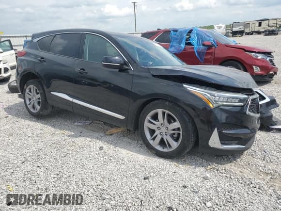 ✅ 2021 Acura RDX Advance • VIN: 5J8TC2H77ML028210 • Lot: 55121215. Listed on Copart with 56,833 mi. Free auction sales archive from the USA and detailed vehicle history report at DreamBid. Image 4.