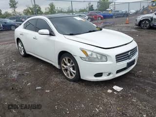✅ 2012 Nissan Maxima SV • VIN: 1N4AA5AP2CC821913 • Lot: 43318616. Listed on IAAI with 136,721 mi. Free auction sales archive from the USA and detailed vehicle history report at DreamBid. Image 1.