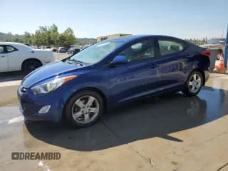 ✅ 2013 Hyundai Elantra GLS • VIN: KMHDH4AE9DU580693 • Lot: 71030695. Listed on Copart with Not provided. Free auction sales archive from the USA and detailed vehicle history report at DreamBid. Image 1.