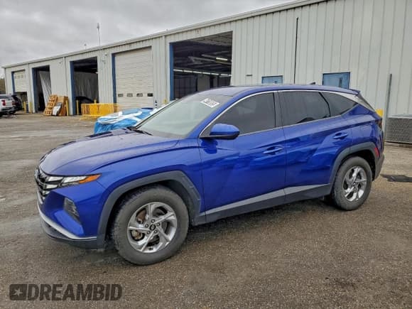 ✅ 2022 Hyundai Tucson SE • VIN: 5NMJA3AE0NH005896 • Лот: 94718005. Опубликован ранее на Copart с пробегом 86 164 миль. Бесплатный доступ к архиву аукционных продаж из США и подробный отчёт об истории автомобиля на DreamBid. Изображение 1.