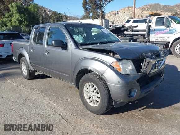 ✅ 2016 Nissan Frontier SV • VIN: 1N6AD0ER8GN733553 • Lot: 43834446. Listed on IAAI with 150,276 mi. Free auction sales archive from the USA and detailed vehicle history report at DreamBid. Image 1.