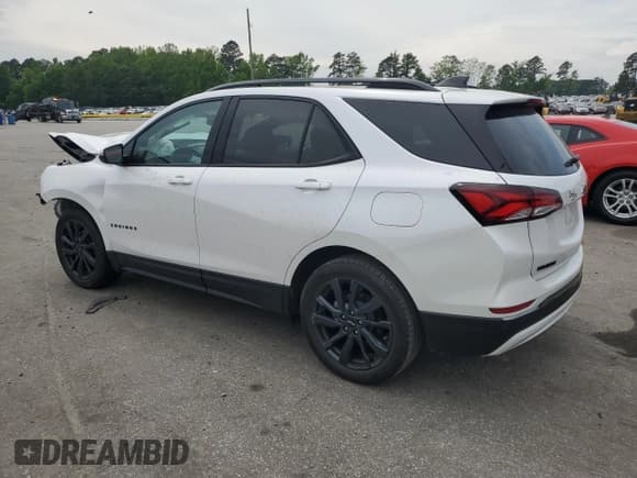 ✅ 2023 Chevrolet Equinox RS • VIN: 3GNAXMEG4PL209064 • Лот: 54538335. Опубликован ранее на Copart с пробегом 27 869 миль. Бесплатный доступ к архиву аукционных продаж из США и подробный отчёт об истории автомобиля на DreamBid. Изображение 2.