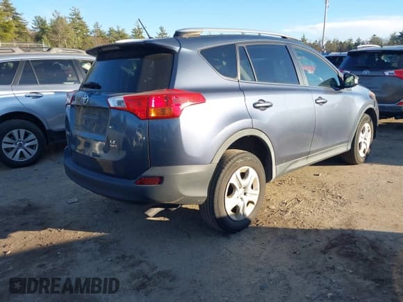 ✅ 2014 Toyota RAV4 LE • VIN: JTMBFREV2ED060376 • Lot: 43720297. Listed on IAAI with 119,812 mi. Free auction sales archive from the USA and detailed vehicle history report at DreamBid. Image 4.