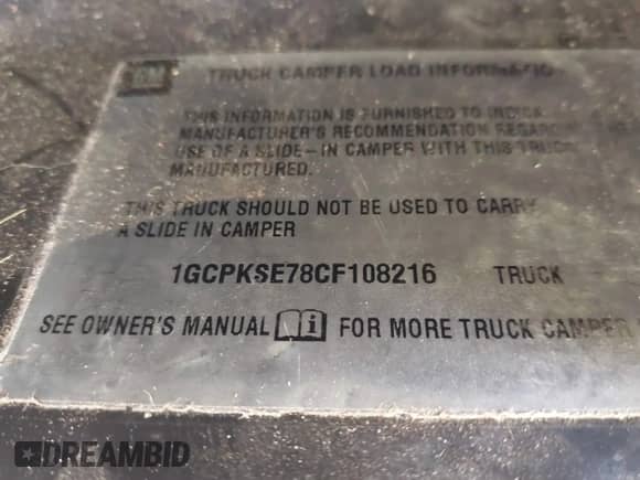 2012 Chevrolet Silverado 1500 LT с VIN 1GCPKSE78CF108216, выставлен на аукционе IAAI как лот 43378511 с пробегом 228 810 миль миль и . История ставок и продаж доступна на DreamBid. Изображение 9.