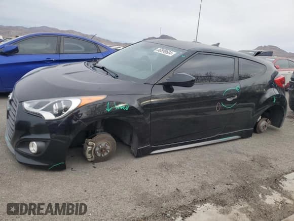 ✅ 2016 Hyundai Veloster Turbo R-Spec • VIN: KMHTC6AE6GU256305 • Lot: 86599584. Wystawiony na Copart z przebiegiem 81 478 mil. Bezpłatny archiwum sprzedaży aukcyjnych z USA i szczegółowy raport historii pojazdu na DreamBid. Zdjęcie 1.