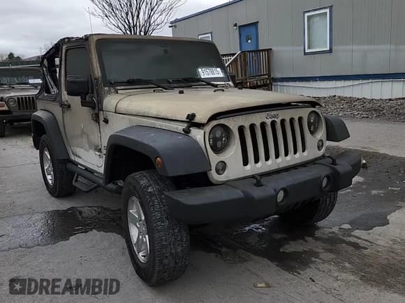 ✅ 2015 Jeep Wrangler Sport • VIN: 1C4AJWAG9FL692816 • Lot: 91578815. Listed on Copart with 48,832 mi. Free auction sales archive from the USA and detailed vehicle history report at DreamBid. Image 13.