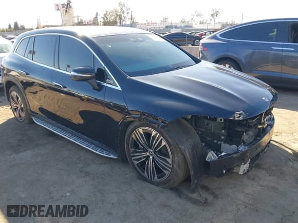 ✅ 2024 Mercedes-Benz EQS 450 • VIN: 4JGDM2EB7RA033236 • Lot: 41285544. Listed on IAAI with 8,141 mi. Free auction sales archive from the USA and detailed vehicle history report at DreamBid. Image 1.