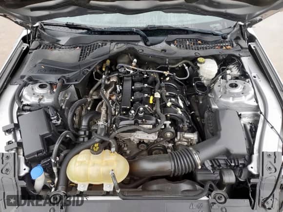 2021 Ford Mustang EcoBoost with VIN 1FA6P8TH7M5137392, listed as a Copart auction lot 64767285 with 100,212 mi miles and Salvage title. Bid and sale history available at DreamBid. Image 11.