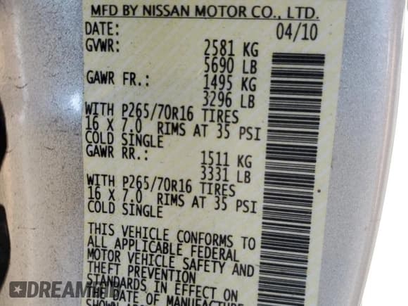 ✅ 2010 Nissan Frontier SE • VIN: 1N6AD0CW1AC432599 • Lot: 80374225. Listed on Copart with 74,976 mi. Free auction sales archive from the USA and detailed vehicle history report at DreamBid. Image 12.