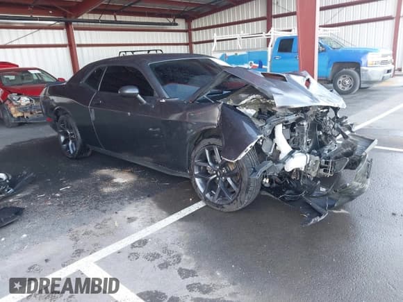 ✅ 2019 Dodge Challenger SXT • VIN: 2C3CDZAG7KH691547 • Lot: 43429479. Listed on IAAI with 104,666 mi. Free auction sales archive from the USA and detailed vehicle history report at DreamBid. Image 1.