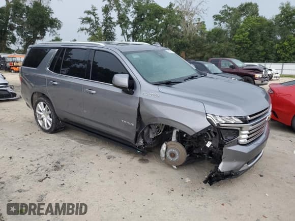 ✅ 2021 Chevrolet Tahoe High Country • VIN: 1GNSKTKL6MR360636 • Lot: 64691805. Listed on Copart with 61,234 mi. Free auction sales archive from the USA and detailed vehicle history report at DreamBid. Image 4.