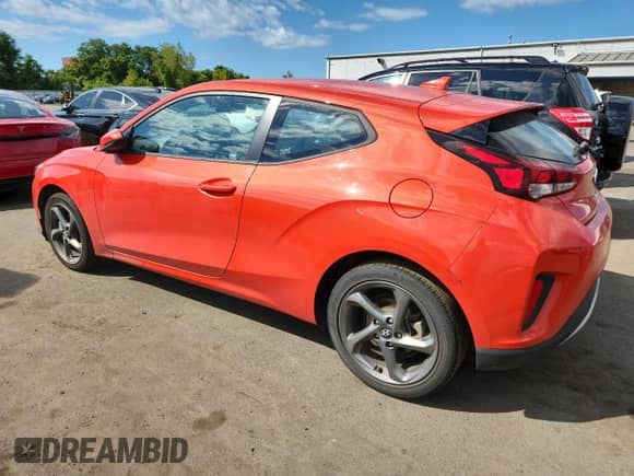 2020 Hyundai Veloster Premium с VIN KMHTG6AF3LU026874, выставлен на аукционе Copart как лот 70461165 с пробегом 40 844 миль миль и Списание • Salvage title. История ставок и продаж доступна на DreamBid. Изображение 2.