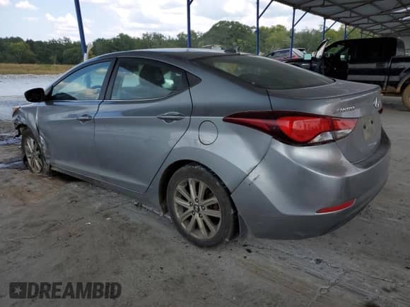 2015 Hyundai Elantra SE z VIN KMHDH4AE1FU416096, wystawiony jako Copart lot #81002695 z przebiegiem 100 756 mil mil oraz Szkoda całkowita • Salvage title. Historia ofert i sprzedaży dostępna na DreamBid. Obrazek 2.