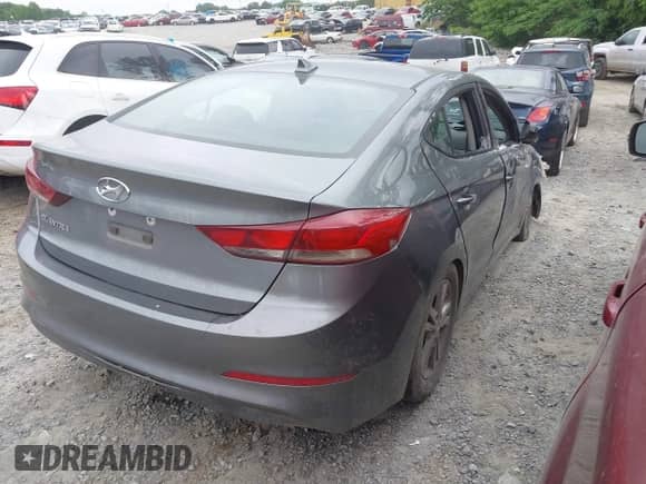 2018 Hyundai Elantra Value Edition with VIN KMHD84LF0JU443336, listed as a IAAI auction lot 42239193 with 83,268 mi miles and . Bid and sale history available at DreamBid. Image 4.