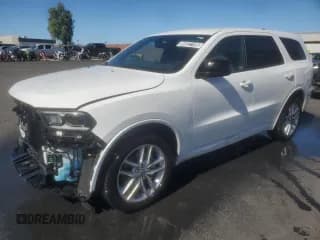 ✅ 2023 Dodge Durango GT • VIN: 1C4RDJDG9PC690056 • Lot: 90022195. Wystawiony na Copart z przebiegiem 39 667 mil. Bezpłatny archiwum sprzedaży aukcyjnych z USA i szczegółowy raport historii pojazdu na DreamBid. Zdjęcie 1.