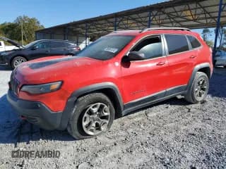 ✅ 2019 Jeep Cherokee Trailhawk • VIN: 1C4PJMBX2KD298687 • Lot: 86697315. Listed on Copart with 57,949 mi. Free auction sales archive from the USA and detailed vehicle history report at DreamBid. Image 1.