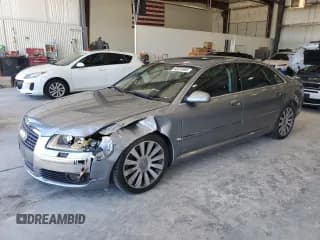 ✅ 2007 Audi A8 4.2L • VIN: WAUMV44EX7N004406 • Lot: 63815885. Wystawiony na Copart z przebiegiem 96 223 mil. Bezpłatny archiwum sprzedaży aukcyjnych z USA i szczegółowy raport historii pojazdu na DreamBid. Zdjęcie 1.