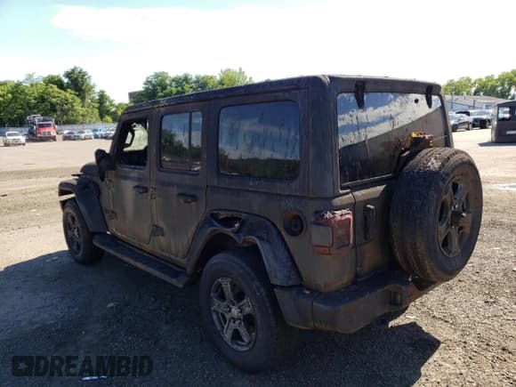 ✅ 2021 Jeep Wrangler Unlimited Willys • VIN: 1C4HJXDN5MW858145 • Lot: 50588805. Listed on Copart with Not provided. Free auction sales archive from the USA and detailed vehicle history report at DreamBid. Image 2.