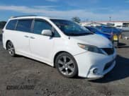 ✅ 2013 Toyota Sienna SE • VIN: 5TDXK3DC5DS366957 • Lot: 43209813. Listed on IAAI with 251,865 mi. Free auction sales archive from the USA and detailed vehicle history report at DreamBid. Image 1.