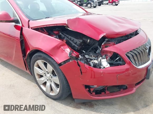 ✅ 2015 Buick Regal Premium I • VIN: 2G4GN5EXXF9176227 • Lot: 42417770. Listed on IAAI with 109,261 mi. Free auction sales archive from the USA and detailed vehicle history report at DreamBid. Image 6.