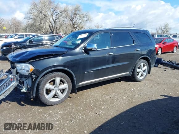 ✅ 2013 Dodge Durango Citadel • VIN: 1C4RDJEG9DC540135 • Lot: 42077404. Listed on IAAI with 161,261 mi. Free auction sales archive from the USA and detailed vehicle history report at DreamBid. Image 2.