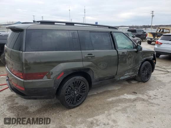 2025 Hyundai Santa Fe Calligraphy с VIN 5NMP54G19SH027433, выставлен на аукционе Copart как лот 45167325 с пробегом 2 353 миль миль и Списание • Salvage title. История ставок и продаж доступна на DreamBid. Изображение 3.