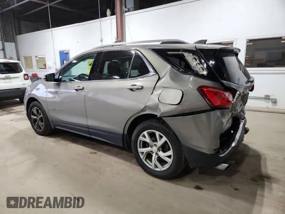 2019 Chevrolet Equinox LT with VIN 3GNAXVEX8KS570365, listed as a Copart auction lot 90946215 with 131,720 mi miles and Salvage title. Bid and sale history available at DreamBid. Image 2.