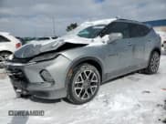 ✅ 2024 Chevrolet Blazer RS • VIN: 3GNKBERS2RS162035 • Lot: 44996375. Listed on Copart with 20,609 mi. Free auction sales archive from the USA and detailed vehicle history report at DreamBid. Image 1.