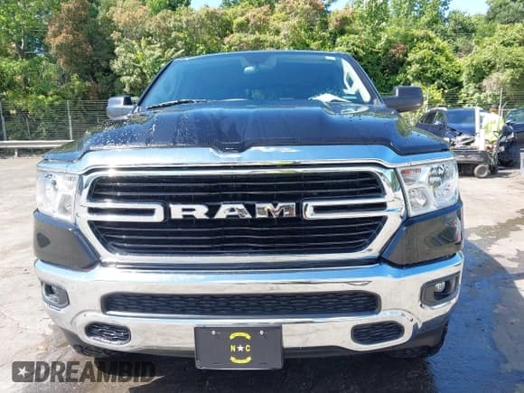 ✅ 2020 Ram 1500 Big Horn • VIN: 1C6RRFFG8LN120583 • Lot: 42320101. Listed on IAAI with 55,263 mi. Free auction sales archive from the USA and detailed vehicle history report at DreamBid. Image 12.