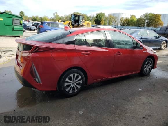 2022 Toyota Prius LE с VIN JTDKAMFP8N3215648, выставлен на аукционе Copart как лот 84008095 с пробегом 40 736 миль миль и Списание • Salvage title. История ставок и продаж доступна на DreamBid. Изображение 3.