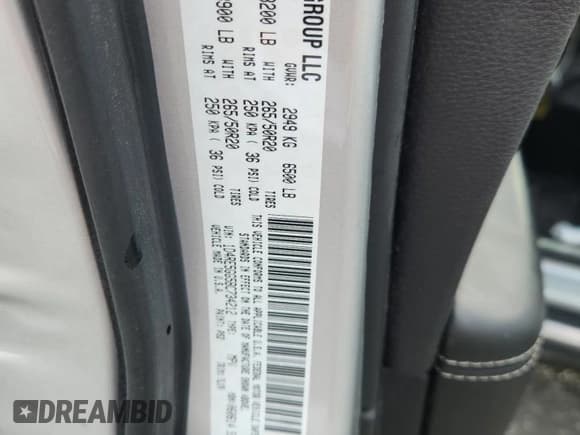 ✅ 2011 Dodge Durango Citadel • VIN: 1D4RE5GG5BC734212 • Lot: 65037515. Listed on Copart with 202,137 mi. Free auction sales archive from the USA and detailed vehicle history report at DreamBid. Image 12.